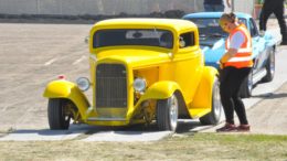 Sunny Skies for Car and Motorcycle Show at Tioga Downs