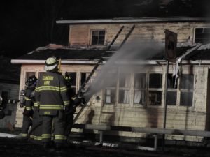 Yeier House destroyed by fire