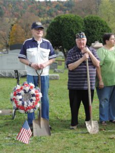Groundbreaking held for Candor Veterans Memorial