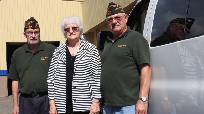 Heartfelt donation presented to the local VFW