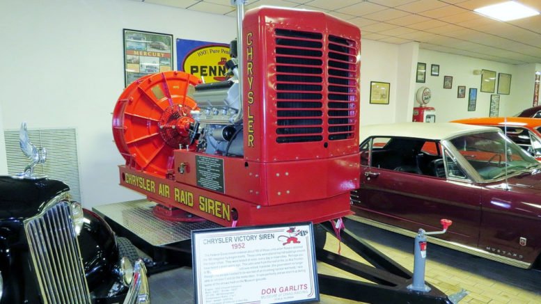 Collector Car Corner - More on the World War II years, the new ’49 Dodge and the Hemi Air Raid Sirens