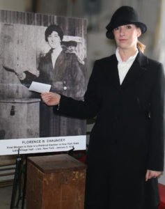 Small town plays big role in suffrage movement