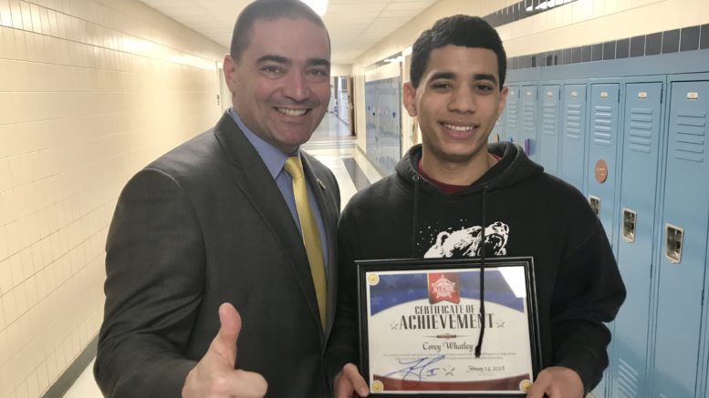 Senator Fred Akshar continues ‘Akshar's All-Stars’ student recognition program at Candor High School