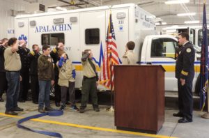 Open house held at new station in Apalachin