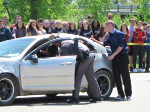 Candor Central High School holds Mock Crash
