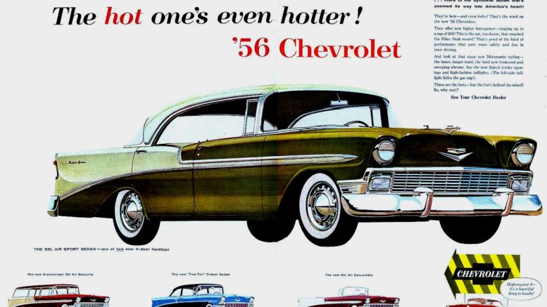 Collector Car Corner - 1955 Chevy 265-V8 and the beginning of Chevy high performance