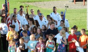 Nichols Flag Day ceremony held at Kirby Park