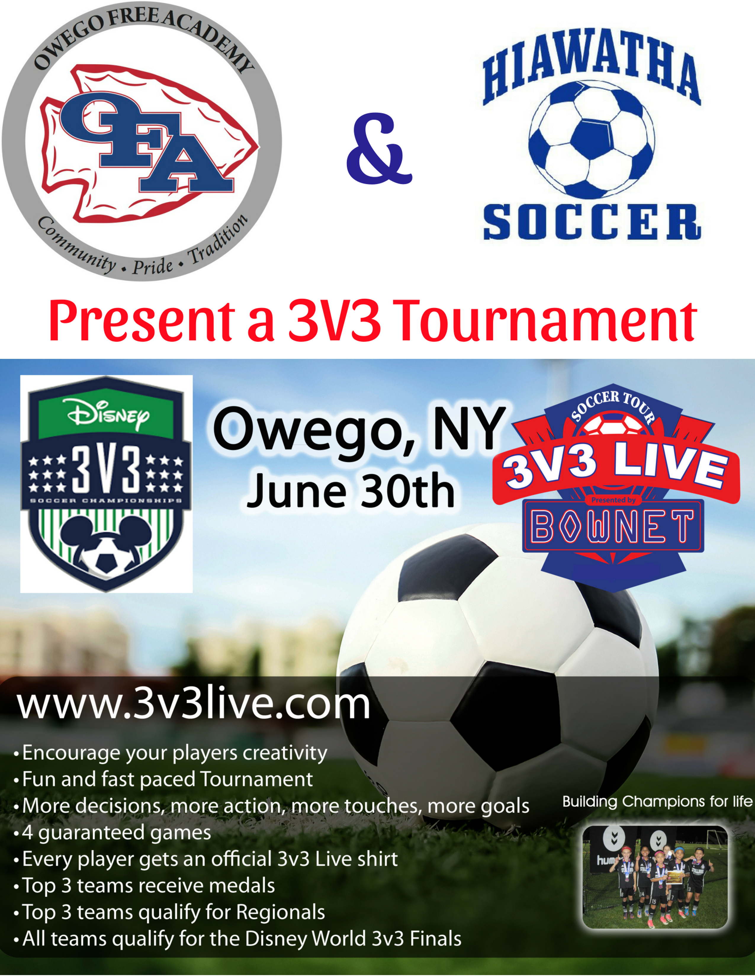 Youth Soccer Tournament is coming to Owego Owego Pennysaver Press