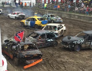 Demolition Derby and more at the Tioga County Fair