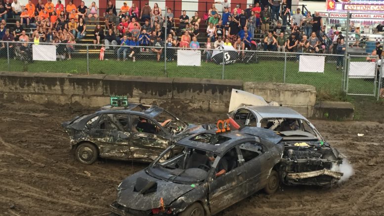 Demolition Derby and more at the Tioga County Fair
