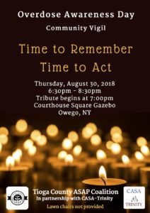 Candlelight vigil planned in Owego