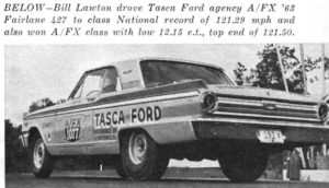 Collector Car Corner - Tasca Ford, 427 Thunderbolts and current Bob Tasca III funny car racing