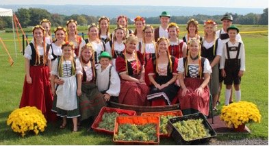 German Festival at Lucas Vineyards in The Finger Lakes