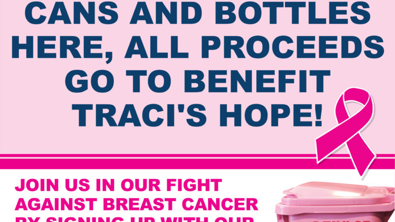 Taylor Garbage once again fighting back against breast cancer