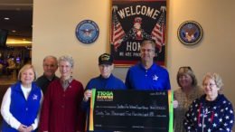 Jeff Gural and Tioga Downs present significant donation to assist veterans