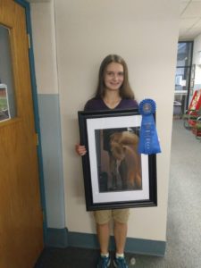 Through art, a 4-H’ers love of horses comes alive
