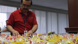Operation Homefront and Lockheed Martin team up to distribute holiday treats to local service members and families