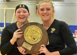 Two OFA grads part of SUNY Broome Volleyball team going to nationals