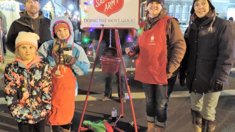 Ringing the Salvation Army bell makes a difference; more help needed