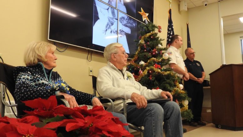 Firefighter honored for 60 years of volunteer service