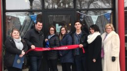 Ribbon Cutting held at Hygge Home