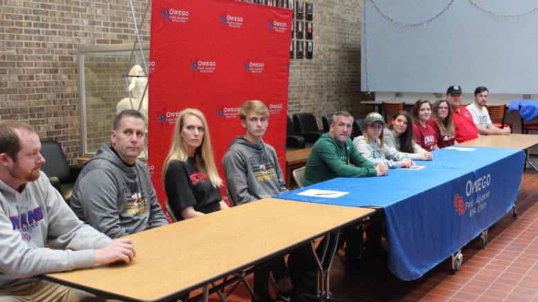 Three OFA athletes sign national letters of intent