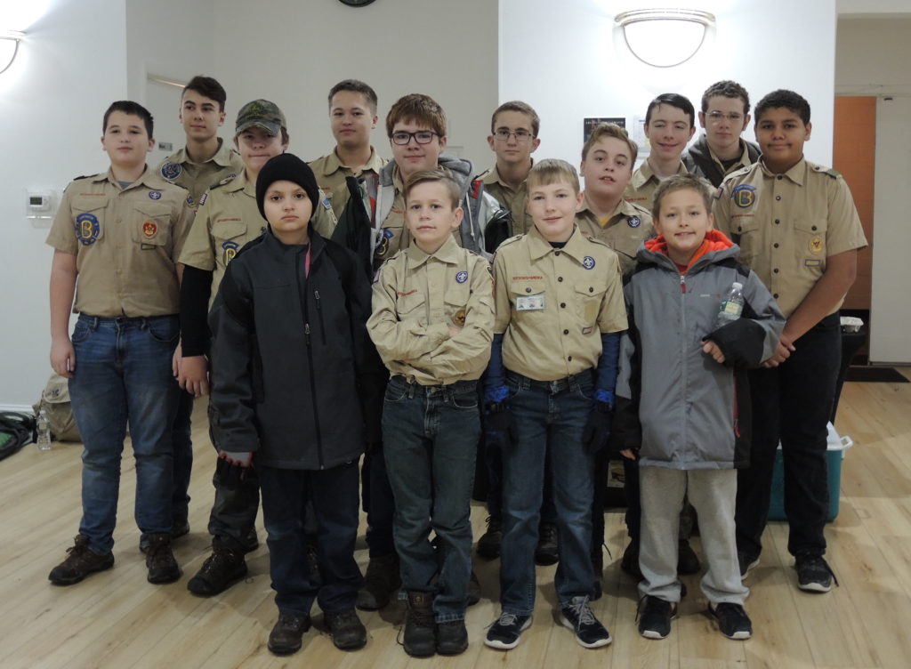 Newark Valley Boy Scout Troop 30 participates in Wreaths Across America