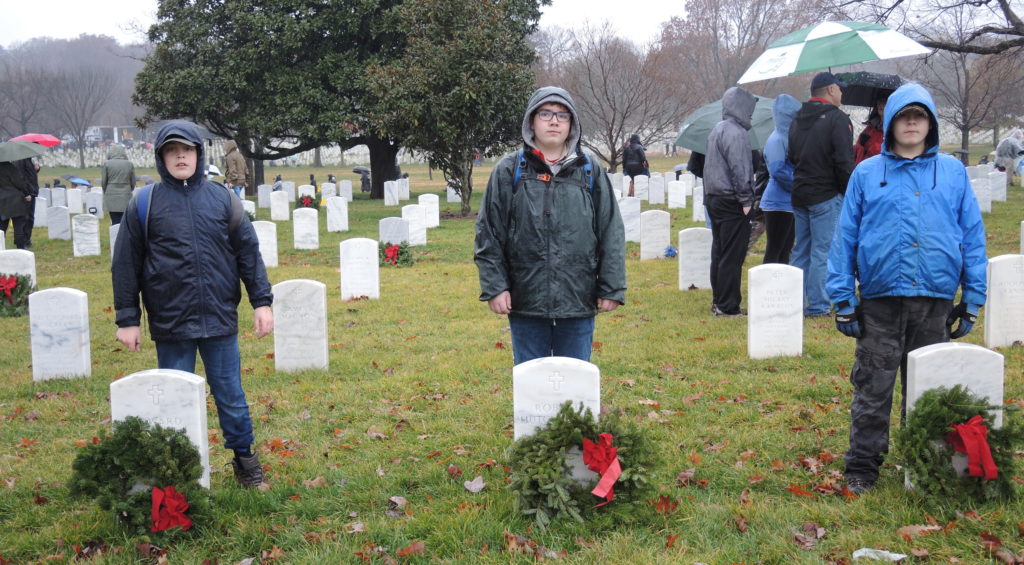 Newark Valley Boy Scout Troop 30 participates in Wreaths Across America