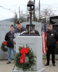 Christmas Wreaths honor veterans
