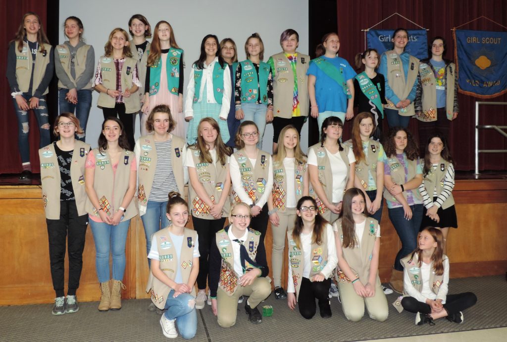 Girl Scouts making a difference