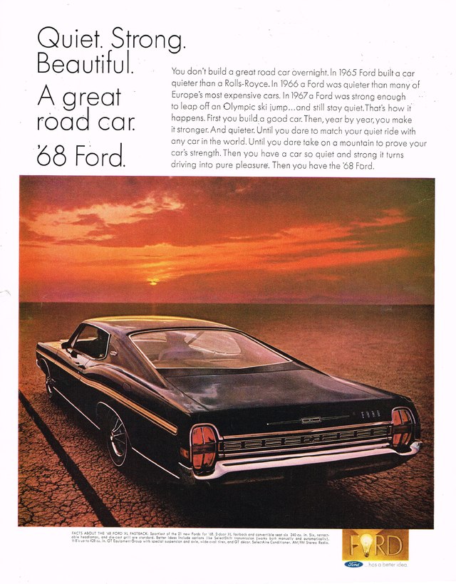 Cars We Remember - Rare Fords: 1961 Starliner and 1968 Ford XL GT Cobra Jet ragtop