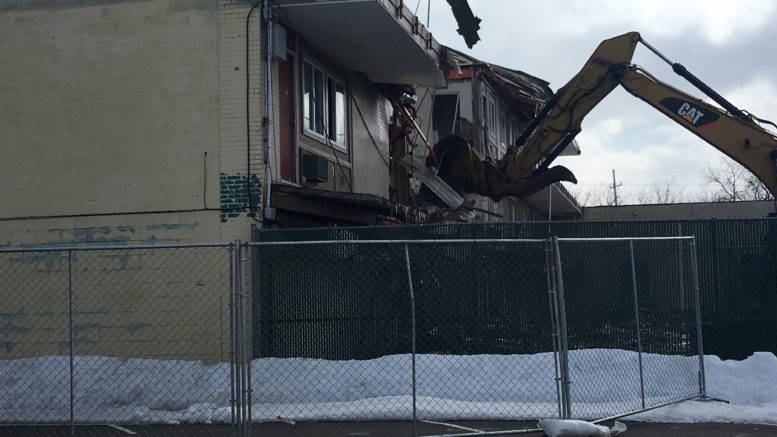 Landmark demolished in Endicott