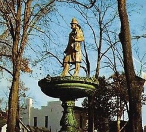 Baker Fireman’s Fountain restoration work to resume in April