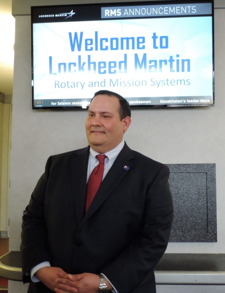 Congressman Tom Reed visits Lockheed Martin