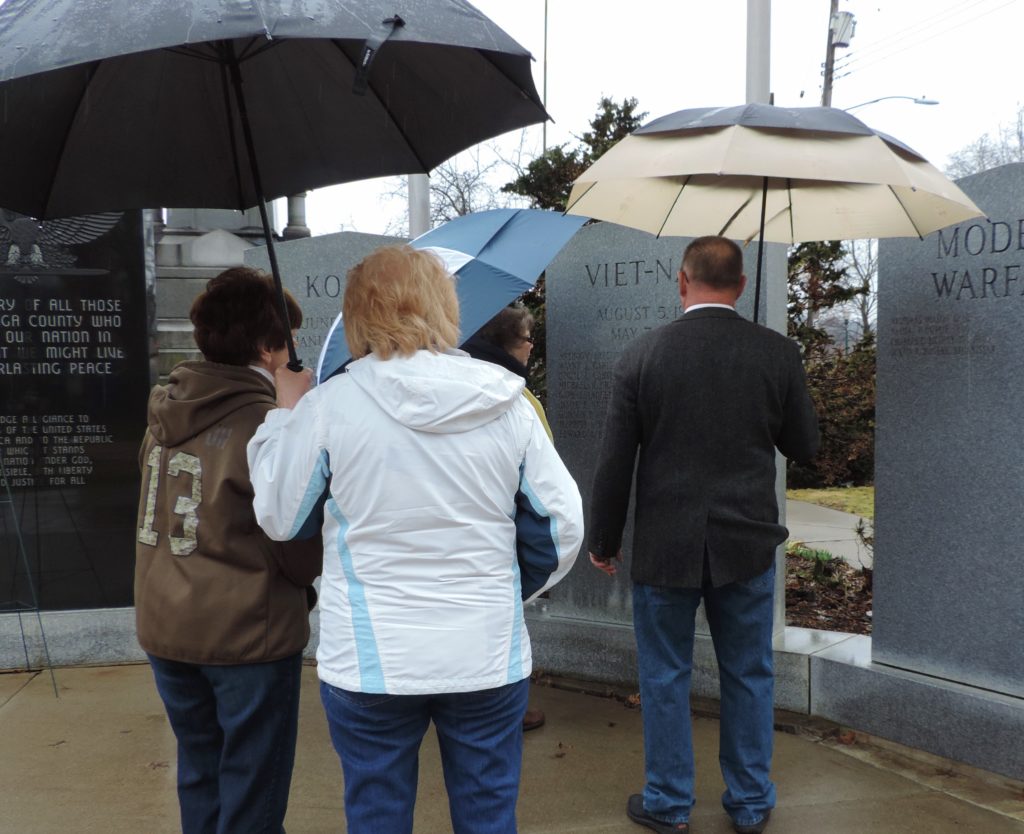 Vietnam veterans welcomed home; Tioga County designated a Purple Heart County