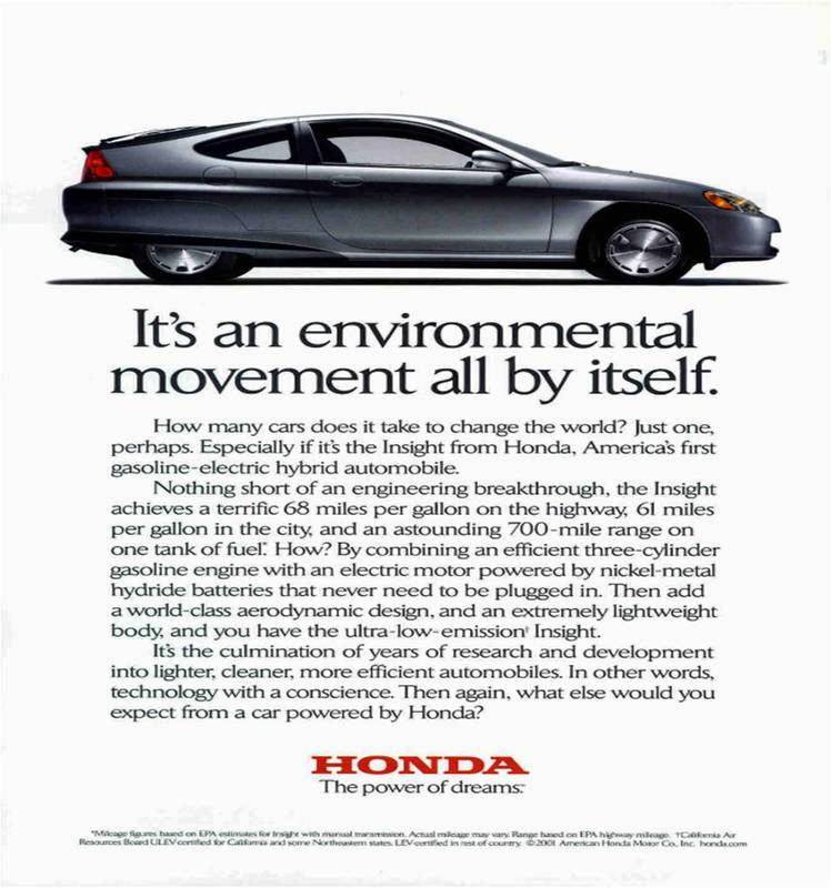 Collector Car Corner - Honda Insight memories and the modern electric car
