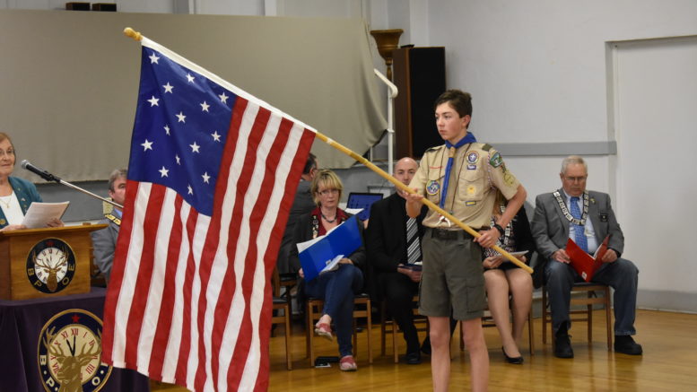 Flag Day ceremony held at the Owego Elks