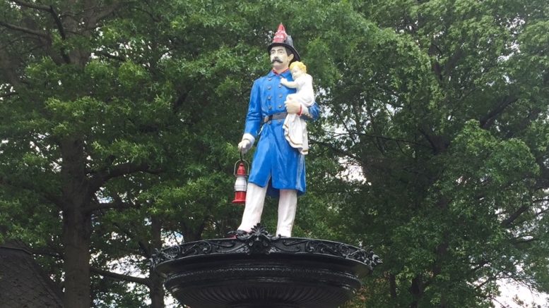 Fireman's Fountain is back!