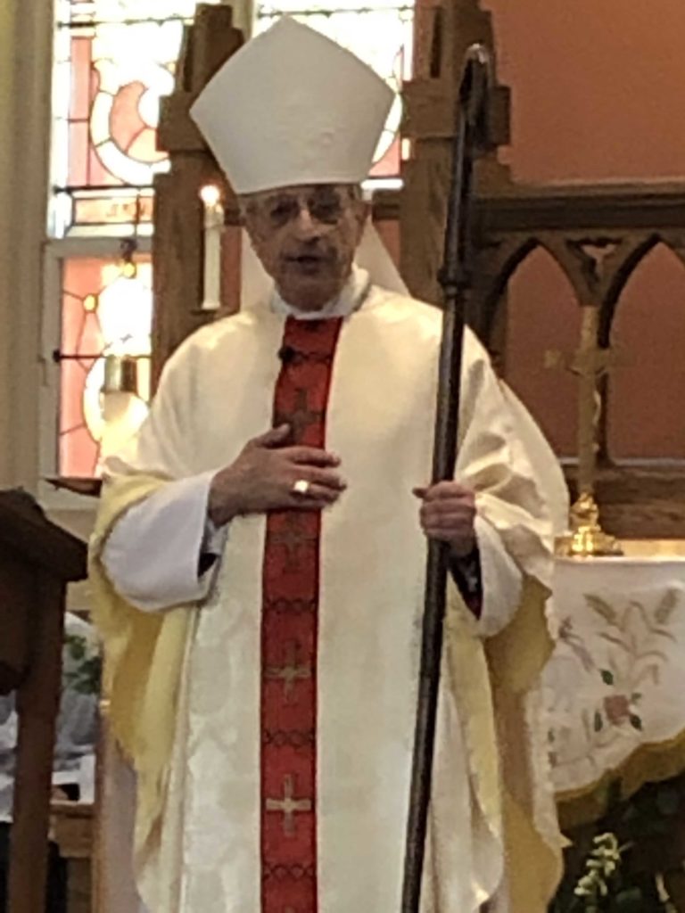 Holy Mass celebrated by His Excellency Salvatore Matano Bishop of Rochester Sunday afternoon