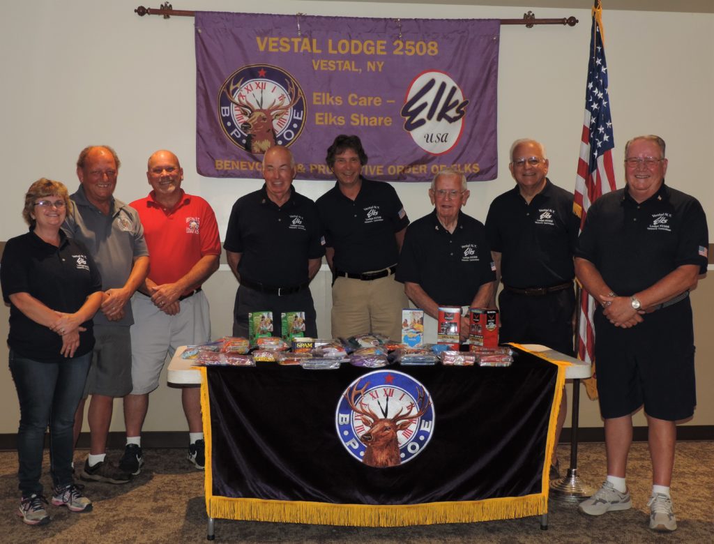 Generous donations help Vestal Elks Veterans Committee