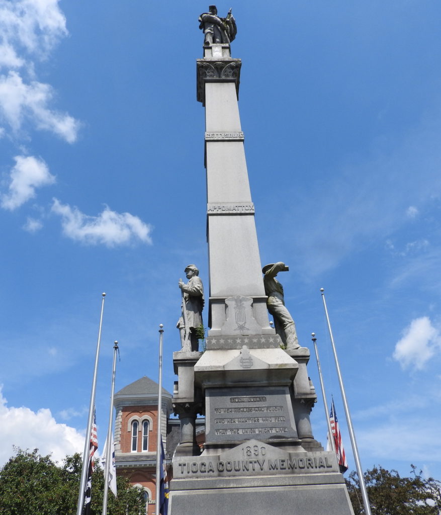 Civil War Memorial ceremony held on Thursday in Owego