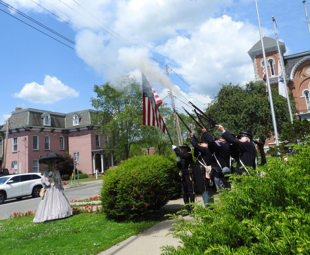 Civil War Memorial ceremony held on Thursday in Owego