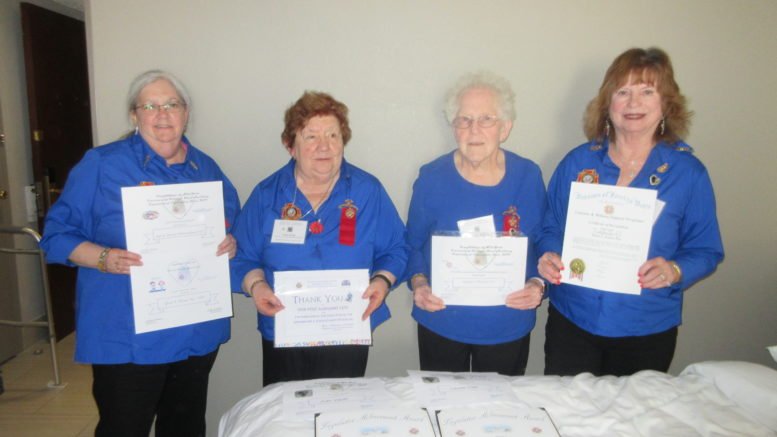 VFW 1371 Auxiliary awarded at State VFW Convention