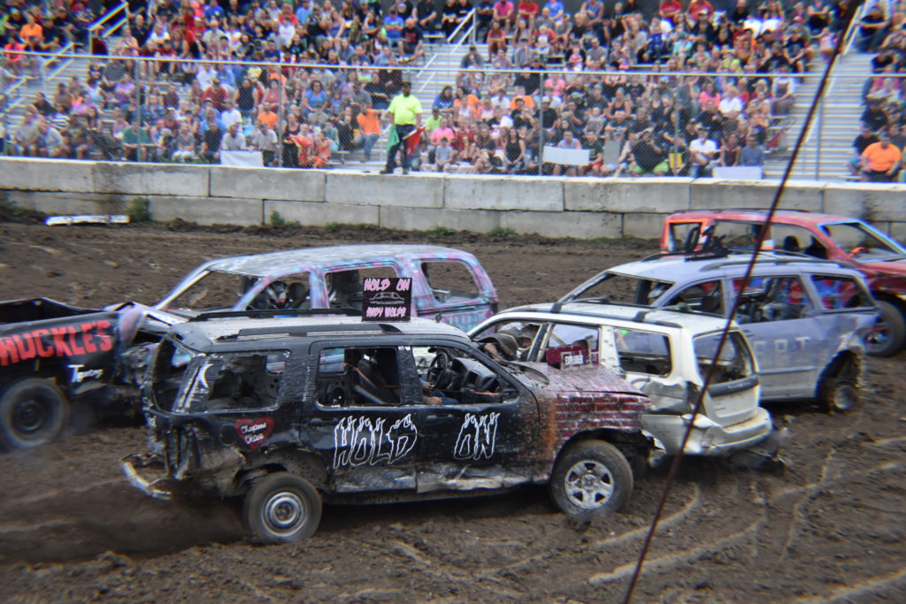 Demolition Derby offers non-stop action for fairgoers