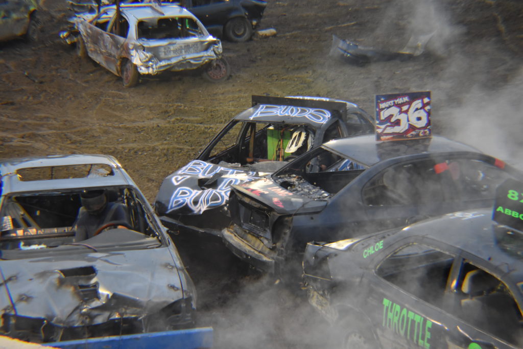 Demolition Derby offers non-stop action for fairgoers