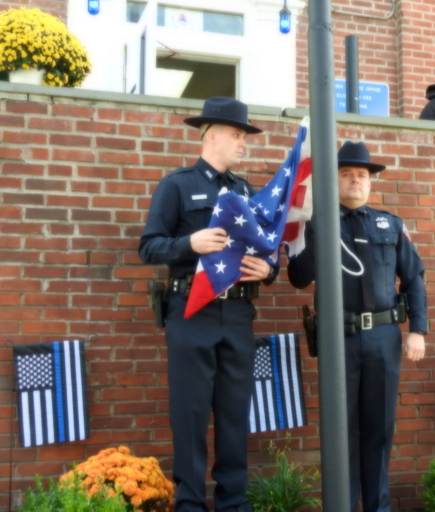 Memorial dedication honors Owego's fallen officers