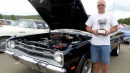 Cars and more cruise into Tioga Downs for annual show