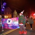 Guests line the street for Candor’s annual Holiday Parade