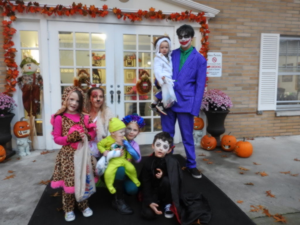 Halloween met with rain and frightening storms