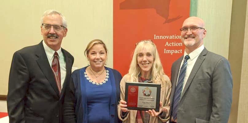 Owego Pennysaver recognized as an ‘Extension Friend’
